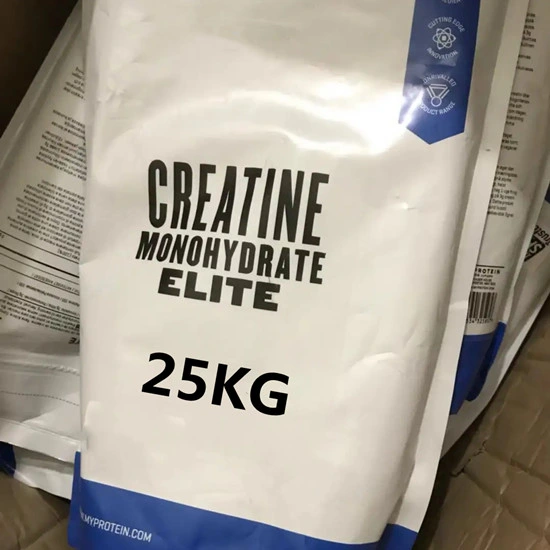 Suplemento de gimnasio a granel polvo de creatina 200 malla 25 kg creatina pura monohidrato de creatina en polvo